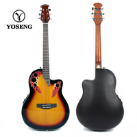 Gitar Akustik Folk Kayu Solid Buatan Tangan Kualitas Terbaik Harga Murah Pabrik OEM