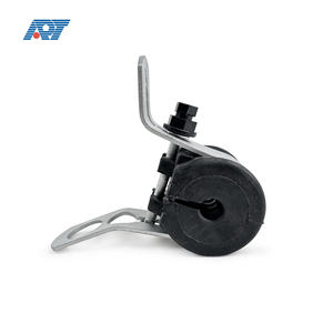 Abrazadera de Suspensión Tipo J Modelo APT-MJ01/02 para Cable FTTH ADSS/ASU, Compatible con GPRS, Resistente a la Corrosión UV, Material de Acero+PE, 5-15 mm - Product Image 4