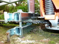 Scierie portative pour la coupe de bois et de menuiserie, avec guide de sciage pour barres de planchage, en aluminium et acier, pour les constructeurs