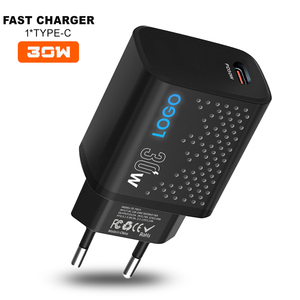 Caricabatterie USB Tipo <span class=keywords><strong>C</strong></span> PD30W Rapido con Spina EU, Ricarica Veloce PD3.0 per <span class=keywords><strong>iPhone</strong></span> 17 16 15 13 12 11 Pro Max, <span class=keywords><strong>Caricatore</strong></span> Rapido per Telefoni Cellulari - Product Image 1