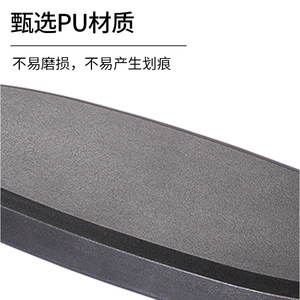 อุปกรณ์เสริมที่วางแขน Pu A001 สีดำ เก้าอี้สำนักงานทันสมัยเรียบง่าย เก้าอี้เกมมิ่ง อะไหล่ทดแทน - Product Image 1