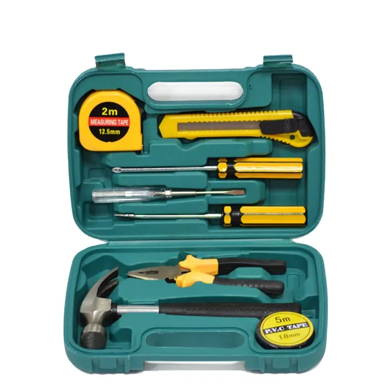 China Factory Price Wholesale General Multi function Tool Sets tool set hand tool kit with hammer,pliers,screwdriver