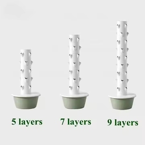 Offre Spéciale : Serre Verticale Américaine pour Systèmes Aquaponiques avec Pompe, Matériau ABS, 5/7/9 Niveaux pour Herbes Aromatiques - Product Image 2