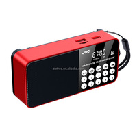 JOC NOUVEAU JOC6128BT H6128BT 6128 Lampe torche numérique à bouton Haut-parleur Bluetooth Radio FM portable pour les personnes âgées pour écouter la radio