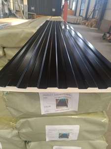 Directo de fábrica Panel de aislamiento de techo de acero aislado de 16mm 20mm 25mm de espesor para pared exterior de cámara fría de azulejo tallado - Product Image 6