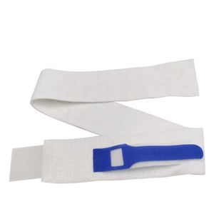 कैथीटर इलास्टिक लेग स्ट्रैप वेक्रोस कस्टम वेलाक्रोस इलास्टिक चिकित्सा जलसेक ट्यूब स्ट्रैप - Product Image 1