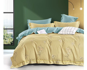 Couettes en coton personnalisées imprimées, nouveaux ensembles de housses de couette en coton imprimé, ensembles de literie imprimés avec taie d'oreiller - Product Image 2