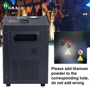 آلة إصدارات الألعاب النارية الباردة من Igracelite بقدرة 600 وات تعمل بالتحكم اللاسلكي الذكي عن بعد وبنظام تحكم DMX وتصلح لحفلات الزفاف والحفلات والديسكو والعروض - Product Image 4