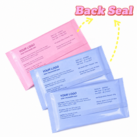 Sachet d'emballage plastique personnalisé pour savon artisanal – Sachet oreiller à scellage arrière pour barre de savon et produits de bain