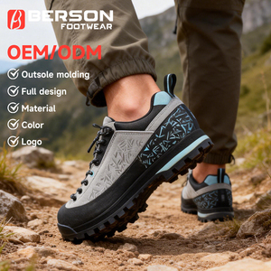 Chaussures de course et de <span class=keywords><strong>randonnée</strong></span> légères à coupe <span class=keywords><strong>basse</strong></span> en EVA, imperméables, à absorption lente des chocs, unisexes, toutes saisons, couleur personnalisée OEM ODM - Product Image 2