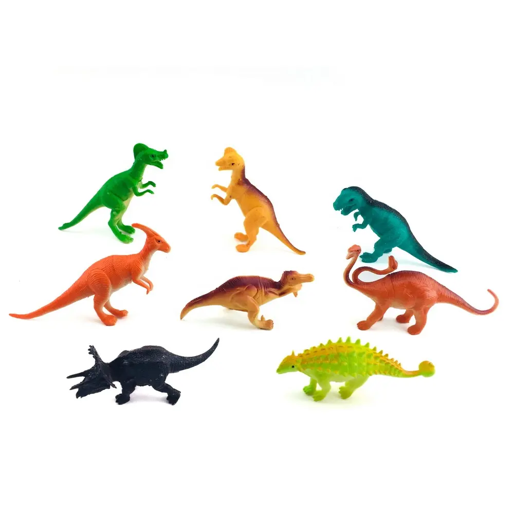 Pendidikan Ilmu Pengetahuan Alam Dunia Dinosaurus Plastik Mainan untuk Anak-anak
