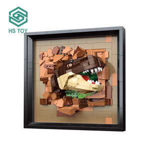 HS Original aventure Jurassic Park <span class=keywords><strong>Indominus</strong></span> <span class=keywords><strong>Rex</strong></span> dinosaure monde bloc de construction ensemble éducatif en plastique modèle <span class=keywords><strong>jouet</strong></span> - Product Image 2