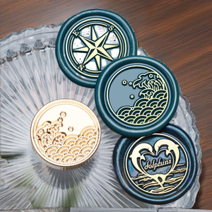 Decorazione Metallica con Stampa Flash a Forma <span class=keywords><strong>di</strong></span> Zampa <span class=keywords><strong>di</strong></span> Gatto, Bussola e Anello <span class=keywords><strong>di</strong></span> Cupido, Nuova Collezione, 2.5cm, Vendita all'Ingrosso - Product Image 2