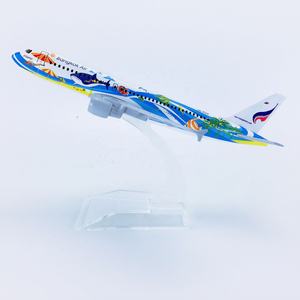 Vente chaude 16cm 1/400 Thai Bangkok Airways A320-200 Ornement Décoratif - Product Image 2