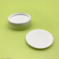 Vente en gros de boîtes en plastique rondes blanches de 70*24 mm pour l'emballage du snus