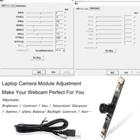 Kostengünstiges 3MP OV3660 IR Laptop USB-Kameramodul 1/5" Objektiv 15fps UVC USB2.0/Mipi Weitwinkel 1080P