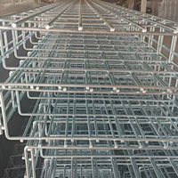 Cannelle de câblage en treillis soudé HDG 600x200mm extra large pour tunnel, poste de transformation et transmission de puissance lourde