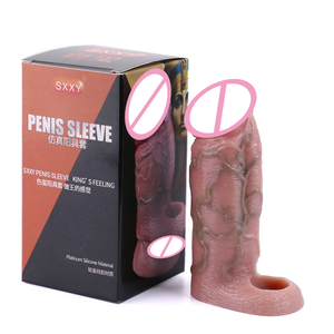 Sxxxxxy 13.3 सेमी/15.3 सेमी दो आकार की खुली डिजाइन यथार्थवादी लिंग पुरुषों के लिए - Product Image 5