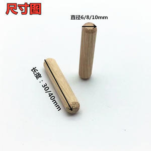 Connecteurs de meubles en bois et supports d'étagères : goujons, cales, chevilles, clous, bâtonnets, tiges, tenons, goupilles, goujons - Product Image 1