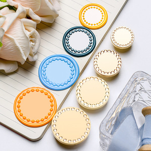 Série Tambourine : Tampon à cire en laiton pour le bricolage et la création de journaux - Product Image 3