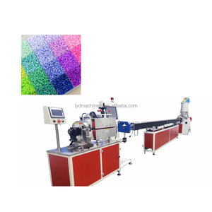 DIY 다채로운 다림질 하마 펄러 비즈 단일 나사 EVA PP PE 파이프 생산 기계 라인 장비 - Product Image 1