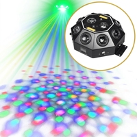 Projecteur professionnel 150W 8-en-1 à tête mobile Bee Eye DMX512 avec faisceau laser RGB et stroboscope pour DJ, discothèque, soirée, KTV