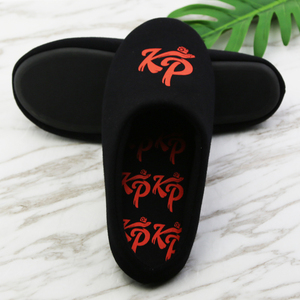 Moda de ocio al aire libre material natural personalizado para hombre chanclas zapatillas bordado limpio moda <span class=keywords><strong>ordenada</strong></span> zapatillas desechables spa - Product Image 1