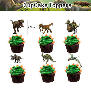 Ballons en latex imprimés pour fête d'anniversaire sur le thème des dinosaures JURASSIC, fournitures pour fête d'anniversaire en jungle, cadeaux d'anniversaire pour garçon, décoration DIY - Product Image 4