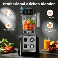 Commerciële fruitsapblender, eenvoudige bediening, droge kruidenmolen, elektrische voedselblender voor groothandel