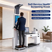 Balance connectée portable OEM de qualité médicale pour analyse complète de la composition corporelle (ultrasonique, hauteur, poids)