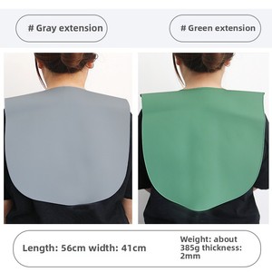 Outils <span class=keywords><strong>de</strong></span> coiffure pour salon <span class=keywords><strong>de</strong></span> coiffure fabriqués par VINNIE, imperméables, antiadhésifs, cape <span class=keywords><strong>de</strong></span> <span class=keywords><strong>coupe</strong></span> <span class=keywords><strong>de</strong></span> <span class=keywords><strong>cheveux</strong></span>, cape <span class=keywords><strong>de</strong></span> barbier en silicone pour le cou - Product Image 4