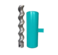 Rotor et stator D8-2 pour machine de pulvérisation et de plâtrage, usinage CNC D6-3 D7-2.5 D8-2 Rotor et stator pour pompe à vis PFT
