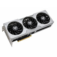 Kartu Grafis GeForce RTX 4070 Ti Super 16GB GDDR6X Arsitektur Ada 8448 Prosesor Stream 285W DP 1.4a X4 Fan