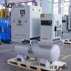 Compresseurs d'air à spirale VERDES à faible bruit et sans huile 37 kW 8 bars 10 bars pour laboratoire - Product Image 2