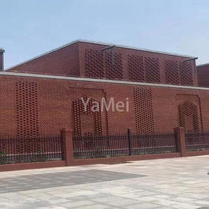 Façade en panneaux de terre cuite de style moderne, mur-rideau en aluminium pour villa, hôtel, hôpital - Écologique, personnalisable, <span class=keywords><strong>couleur</strong></span> sur mesure - Product Image 2