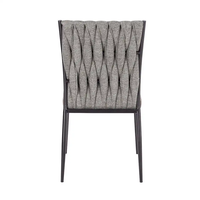 Fabricant Fournisseur ODM OEM Chaises de salle à manger de luxe en velours gris