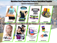 Personnalisé événement Marathons course course chemise débardeur gilet t-shirt short sac médaille Logo accessoire producteur hommes Marathon Singlet