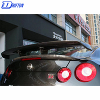 Aileron arrière style VRS pour Nissan R35 GTR Aile GT en fibre de carbone
