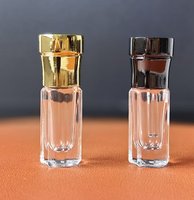 Décanteur de bouteille en verre de parfum sans plomb fait à la main de style arabe