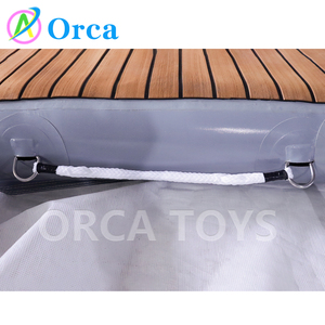 Biển nổi xách tay PVC + EVA Inflatable nổi đại dương hồ bơi Net Inflatable Du Thuyền Hồ bơi giải trí nền tảng trượt - Product Image 3