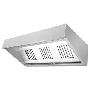 Hotte de cuisine professionnelle électrique murale en acier inoxydable pour restaurant - Product Image 6