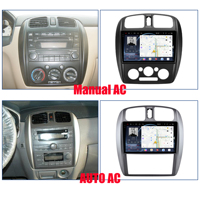 Penhui 16 + 512GB Crystal Sound 850 Android 14 Radio de coche para Mazda 323 Haima Freema Ford Laser Auto AC 2002-2008 REPRODUCTOR DE DVD