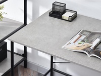Meuble à cadre métallique, design populaire, bureau à domicile, bureau d'écriture, table d'étude, support pour ordinateur portable à domicile, table d'ordinateur, bureau, salle d'étude à domicile et bureau