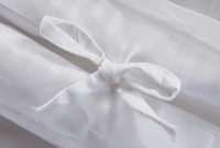 Ensemble de literie de chambre à coucher 100% coton, drap de lit de couleur blanche, taille unique en percale