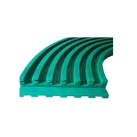 Chaîne de convoyeur en plastique, rail de guidage coulissant, bande en nylon résistante à l'usure, qualité alimentaire, autolubrifiant, rail de guidage UHMW PE1000