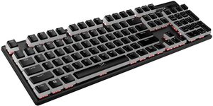 ราคาขายส่งแท้ 100% มีสินค้าในสต็อก HyperX Pudding Gaming Keycaps ชุดคีย์บอร์ด 104 ปุ่ม ภาษาอังกฤษ (US) - สีดำ/ขาว - Product Image 6