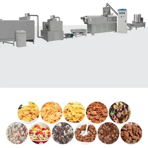 340 Edelstahl Corn Chip Puffed Produktions linie Extruder Corn Chips Snacks Food Making Machine