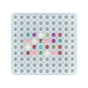 Mini unisexe en plastique patte de chat pleine feuille moule 12 couleurs cristal époxy AB <span class=keywords><strong>colle</strong></span> à la main bricolage résine fromage Cube pâte à modeler <span class=keywords><strong>Slime</strong></span> - Product Image 5