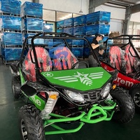 Dune Buggy Tout-Terrain, Go Kart, Buggy de Sable, Voiturette de Golf pour Adultes, Go Kart Haute Vitesse, Kit Go Kart, Scooter pour Adultes et Enfants, Club Jeep