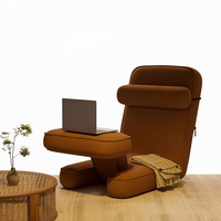 Canapé inclinable individuel confortable en tissu moderne pour salle à manger, salon, chambre à coucher, fauteuil à bascule, chaise longue de conception nouvelle